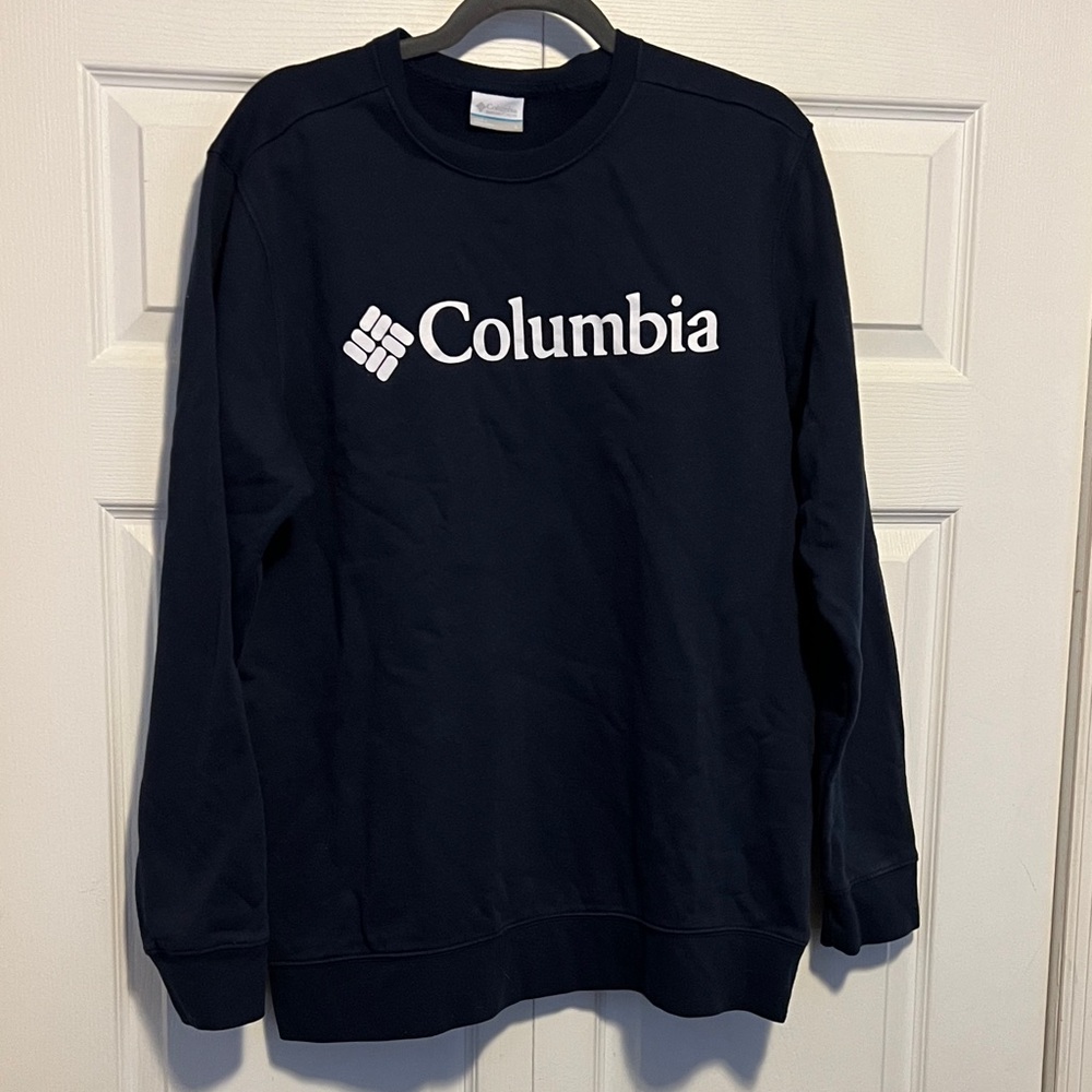 Columbia Dark Blue Crewneck Sweatshirt
